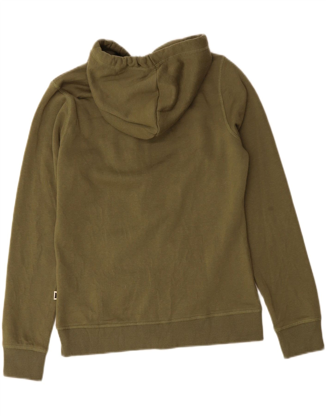 CARRERA Womens Zip Hoodie Sweater UK 14 Medium Khaki Polyester Vintage Carrera and Second-Hand Carrera from Messina Hembry 