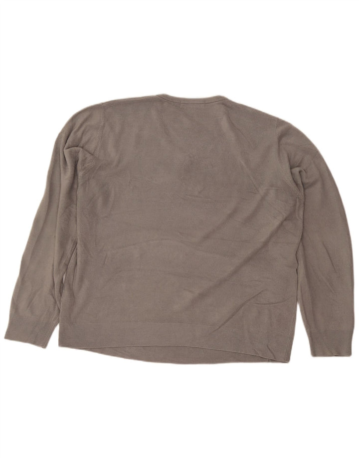 Marks & Spencer Suéter con Cuello en V para Hombre Acrílico Gris Grande