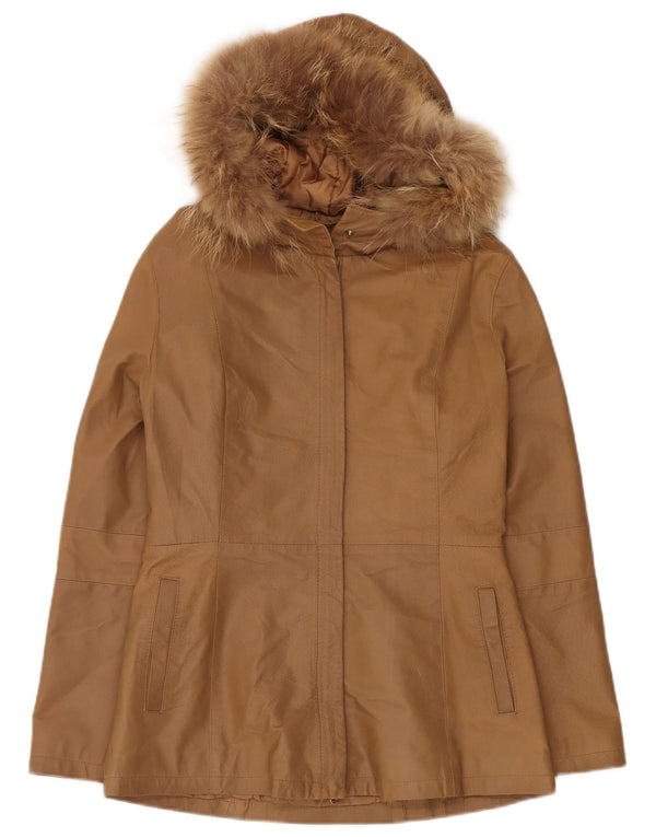 Conbipel Chaqueta cortavientos con capucha Free Heron para mujer IT 44 Medium Beige