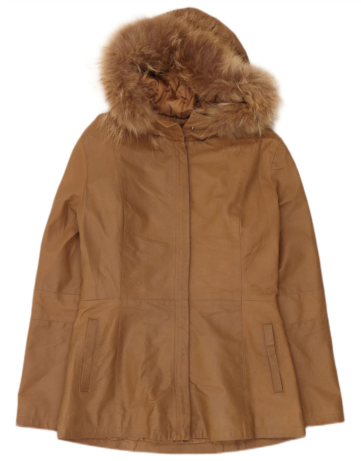 Conbipel Chaqueta cortavientos con capucha Free Heron para mujer IT 44 Medium Beige