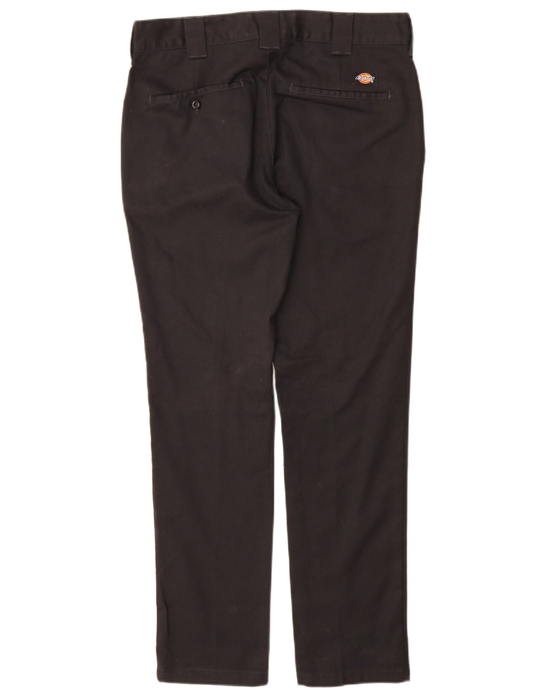 Dickies Pantalón chino ajustado para hombre W32 L32 Poliéster negro