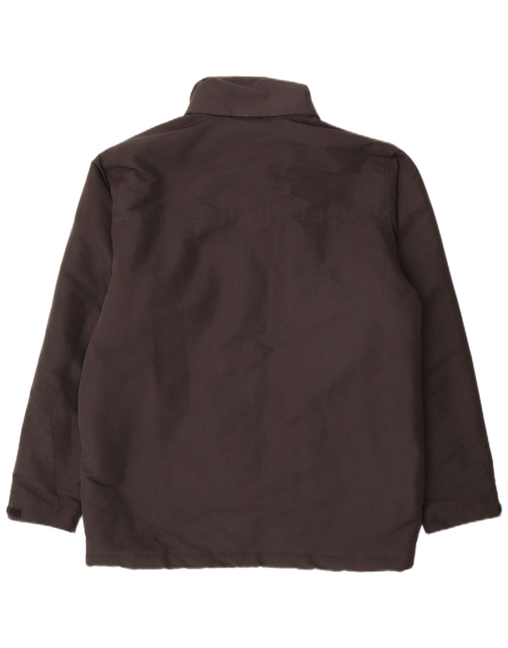 Jack Wolfskin Chaqueta acolchada para hombre UK 40/42 Grande Poliéster negro