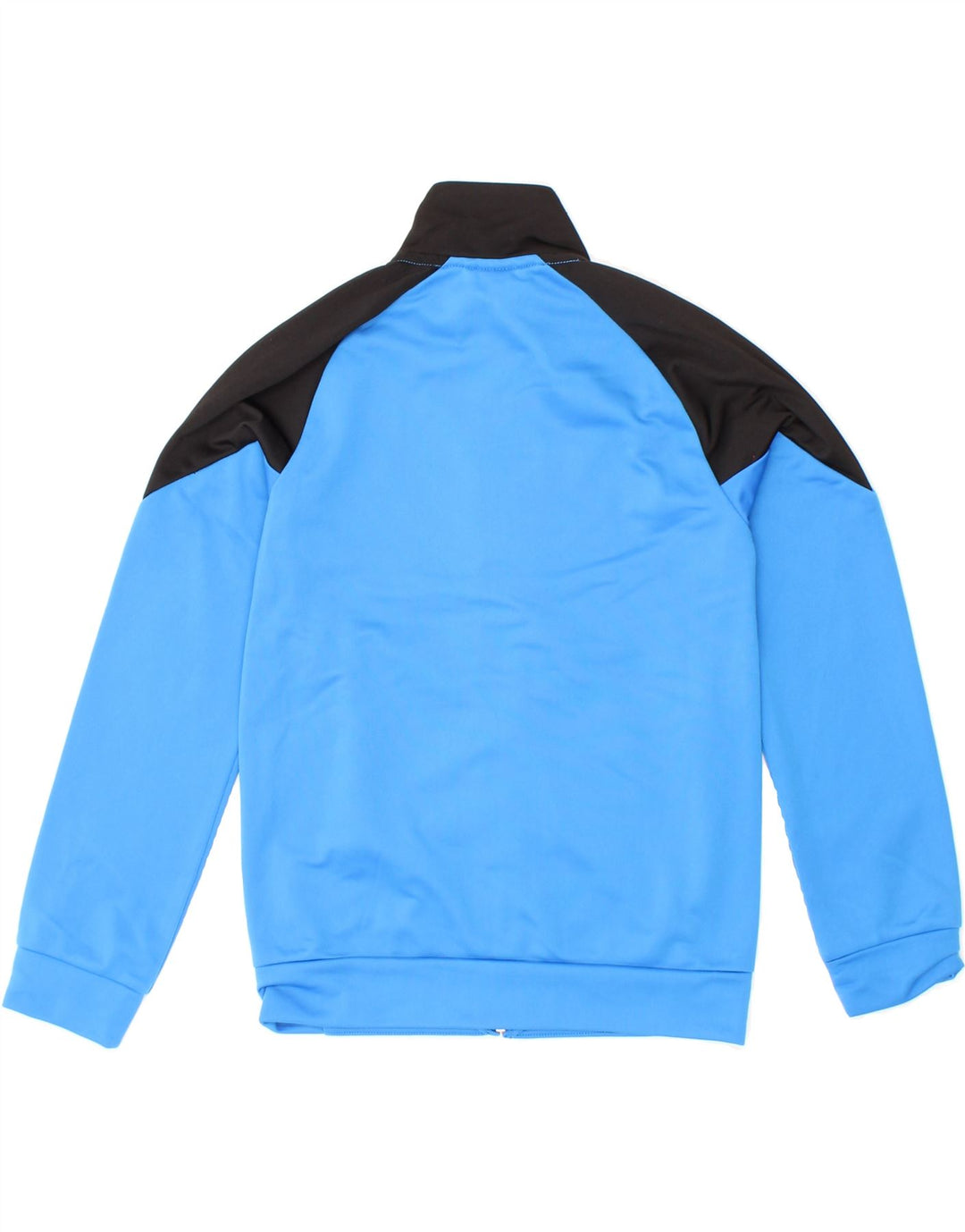 PUMA Boys Graphic Tracksuit Top Jacket 9-10 Years  Blue Colourblock Vintage Puma and Second-Hand Puma from Messina Hembry 