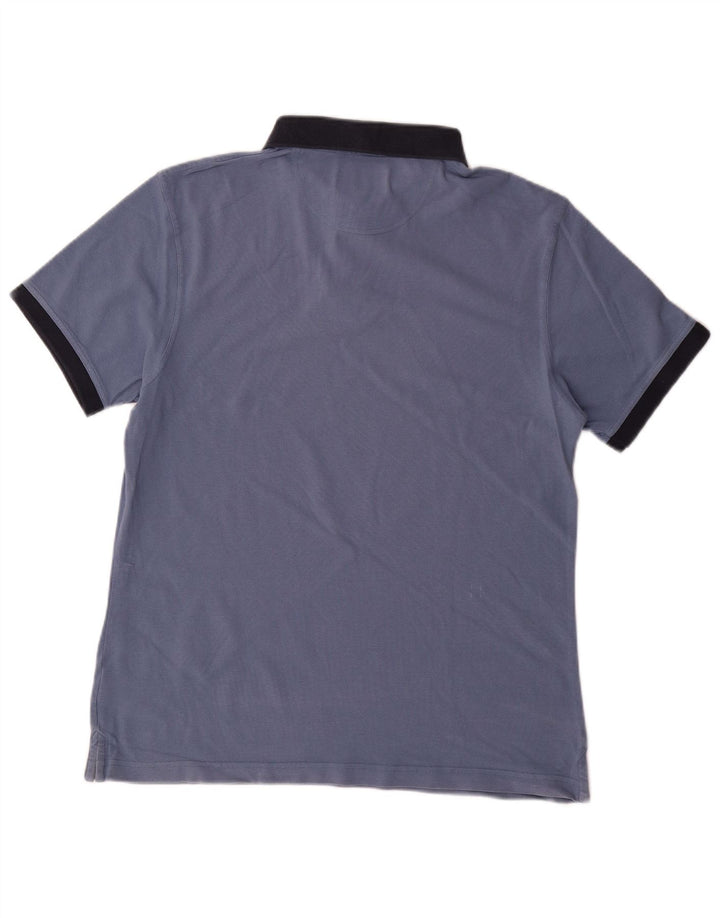 BARBOUR Polo Hombre Algodón Azul Grande