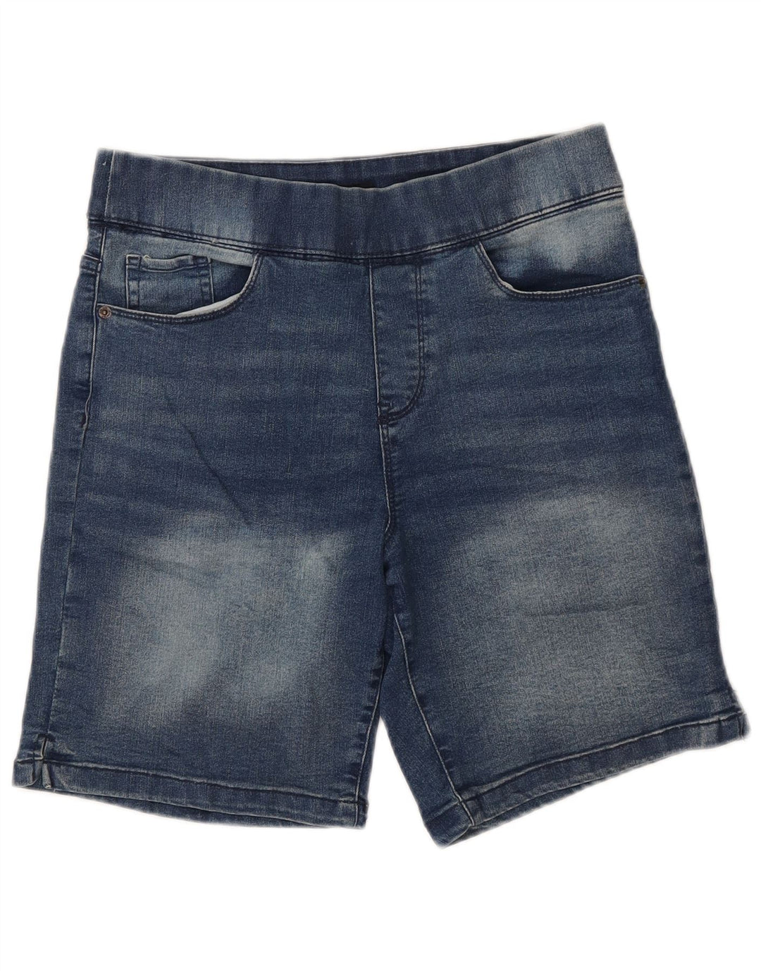 DKNY Pantalones cortos de mezclilla para hombre pequeños W30 algodón azul