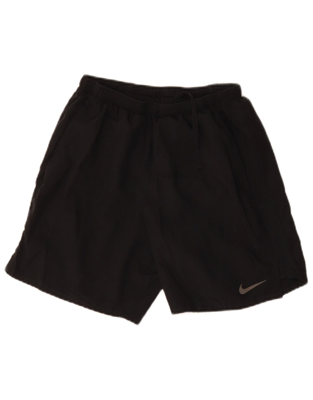 NIKE Pantalones cortos deportivos Dri Fit para mujer UK 8 Small Poliéster negro