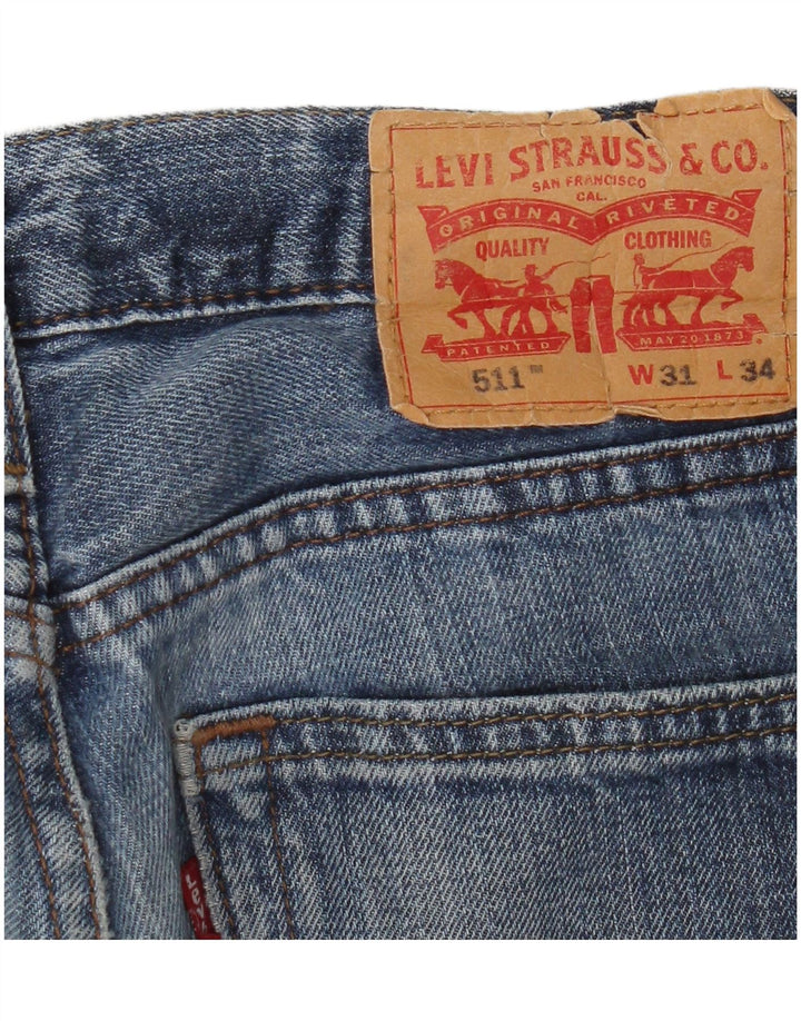 Levi's Hombre 511 Vaqueros Slim W31 L31 Azul