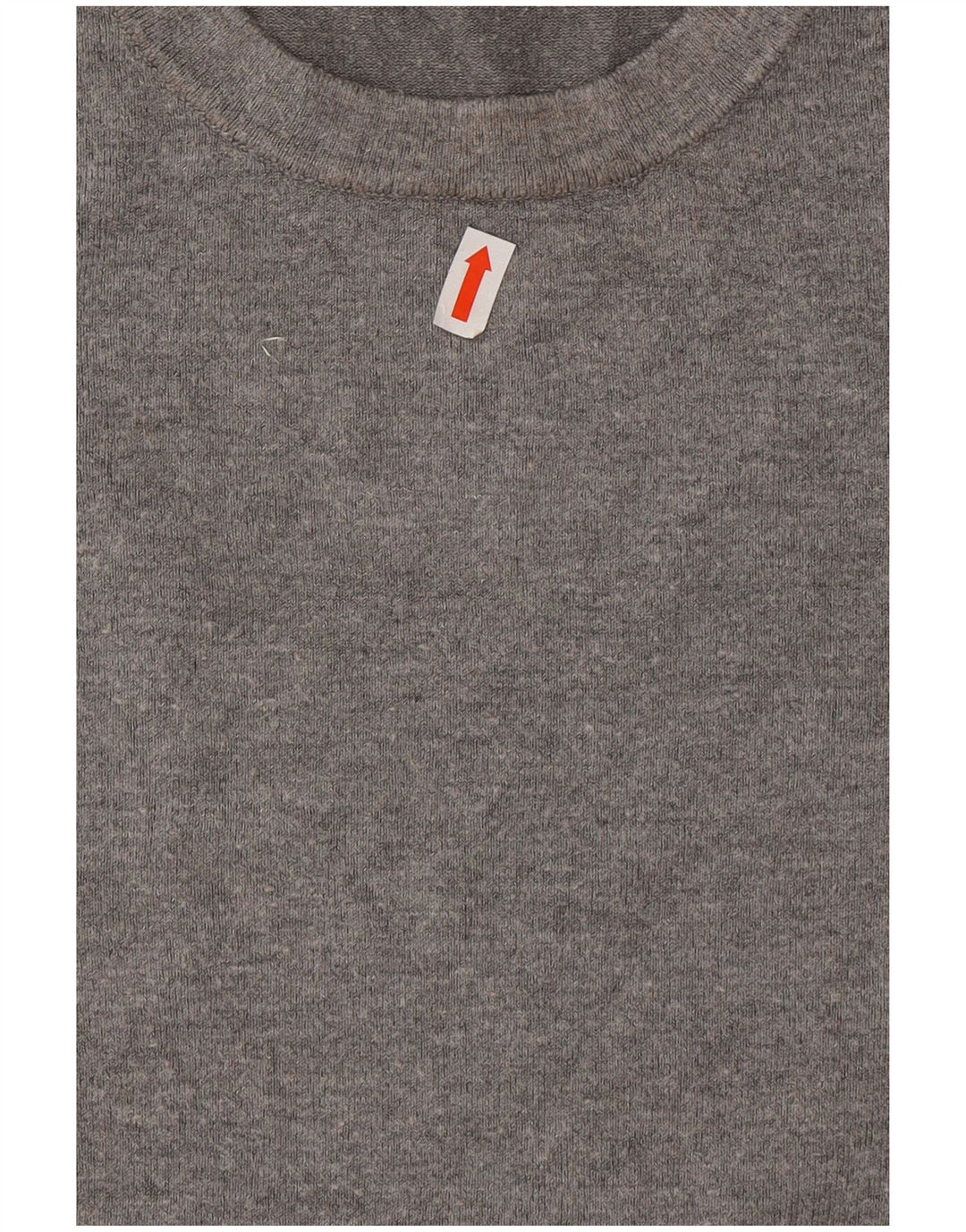 Zara - Jersey con cuello redondo para mujer, talla 40, color gris