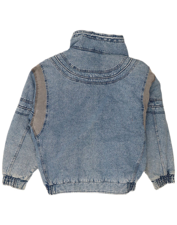 MONTANA Chaqueta vaquera extragrande para mujer UK 40 XL Algodón azul