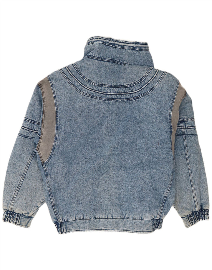 MONTANA Chaqueta vaquera extragrande para mujer UK 40 XL Algodón azul
