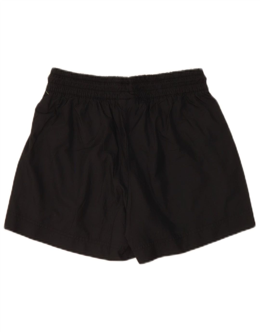 NIKE Pantalones cortos deportivos para mujer UK 6 XS Negro Colorblock Poliéster