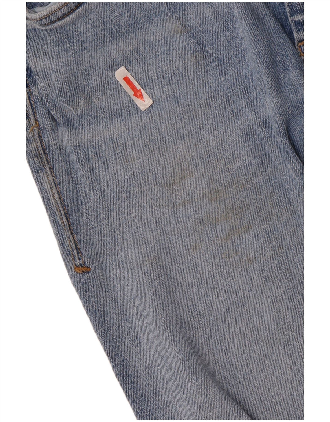 Zara Jeans Ajustados Desgastados para Mujer EU 40 Medium W30 L28 Azul