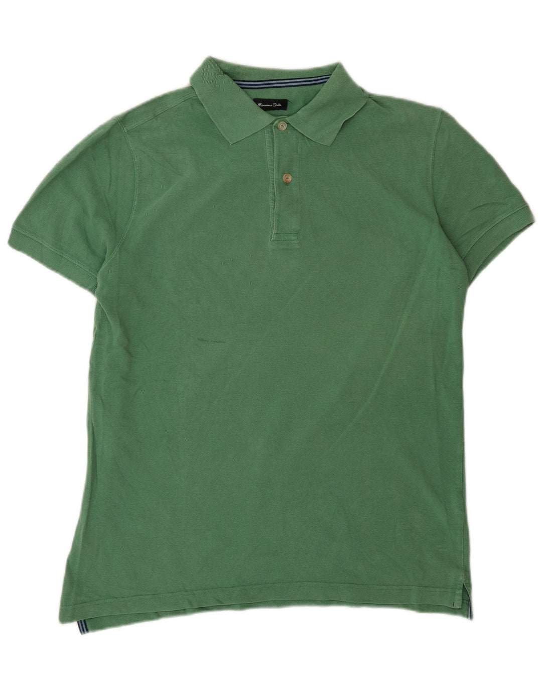Polo Massimo Dutti Hombre Verde Medio