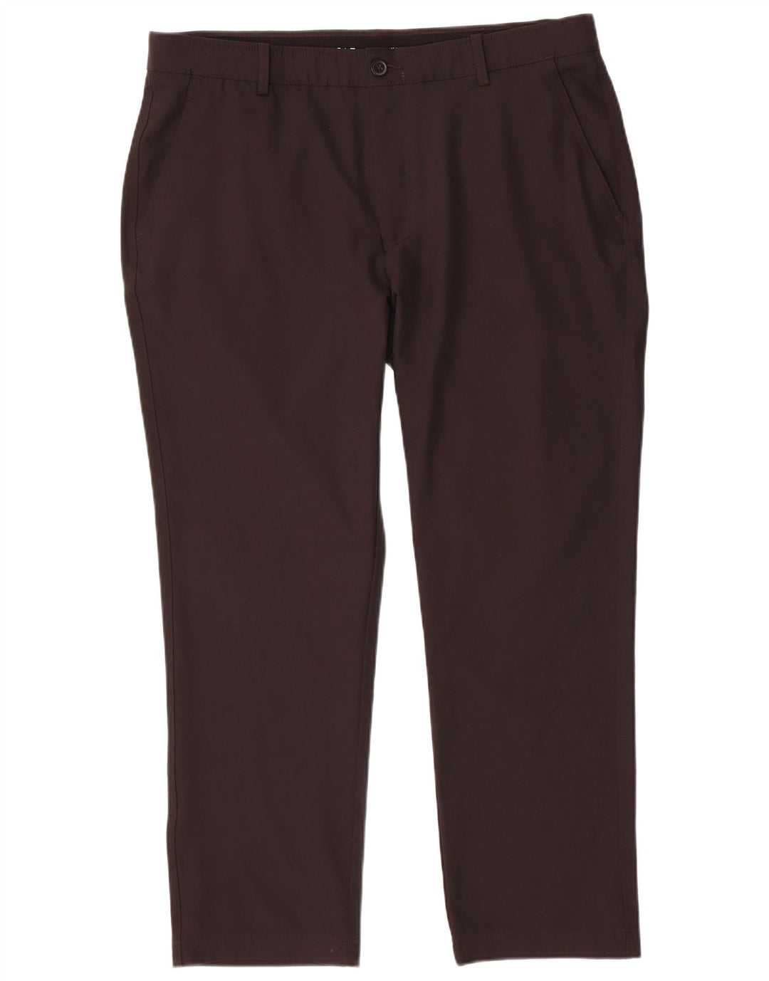 Pantalones chinos rectos de golf para hombre Calvin Klein W38 L29 Poliéster negro