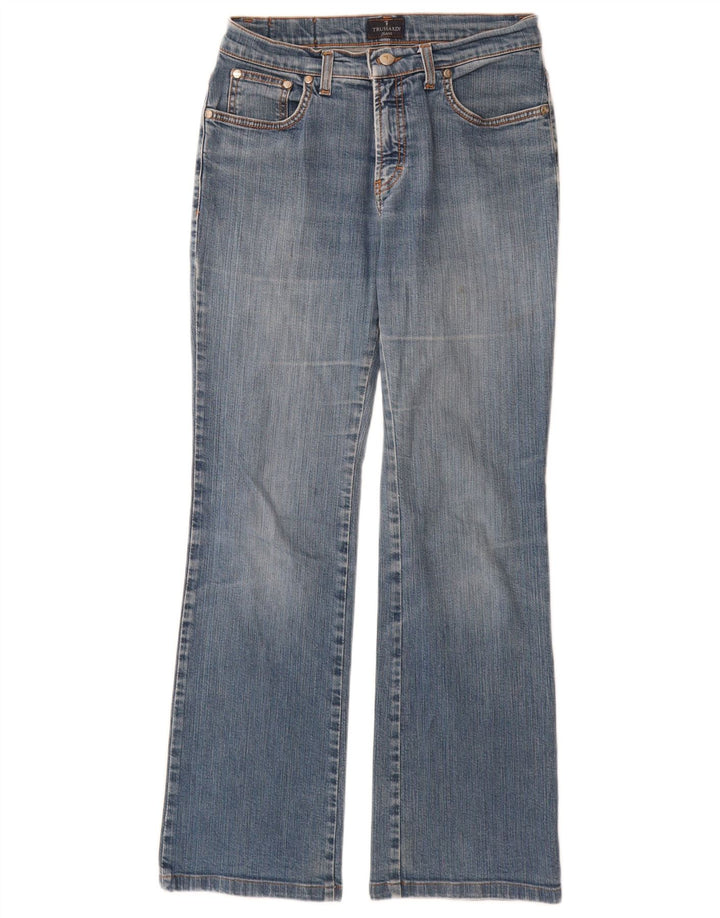 Vaqueros Mujer Trussardi Jeans Bootcut W27 L30 Azul Algodón