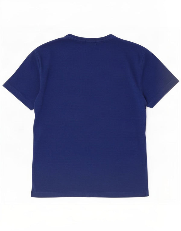 Calvin Klein Jeans Hombre Camiseta Top Small Azul Rayas Algodón