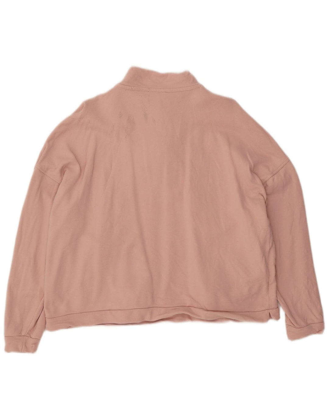 PHASE EIGHT Sudadera extragrande con cuello y cremallera para mujer, talla 40, talla M, color rosa