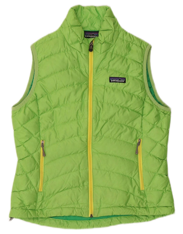 Chaleco acolchado Patagonia para mujer UK 10 Small Poliéster verde