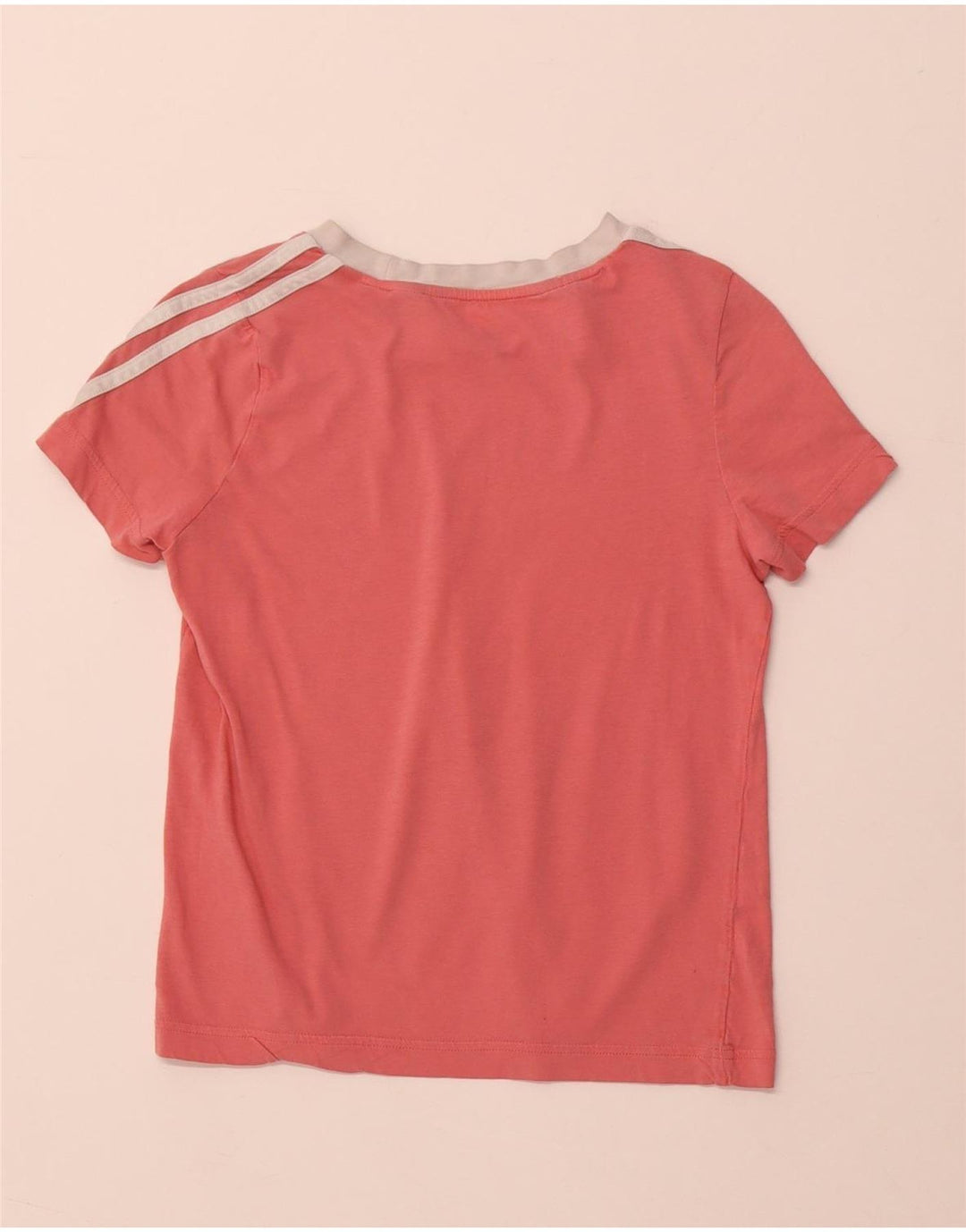 ADIDAS Camiseta Niña Top 9-10 Años Rosa Algodón