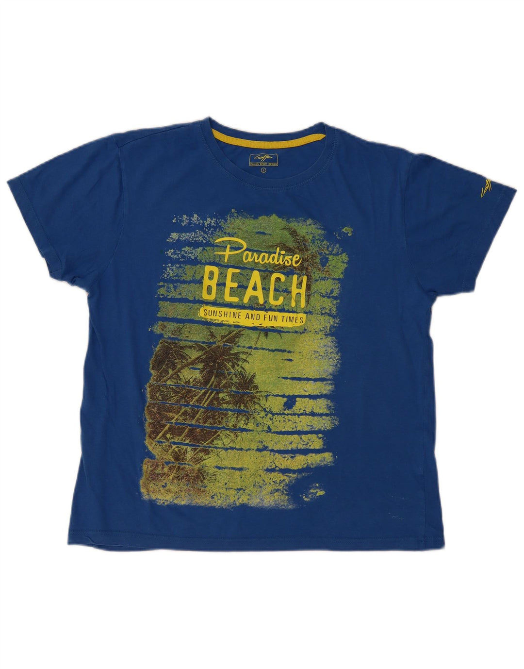 Lotto - Camiseta gráfica para hombre, talla grande, color azul