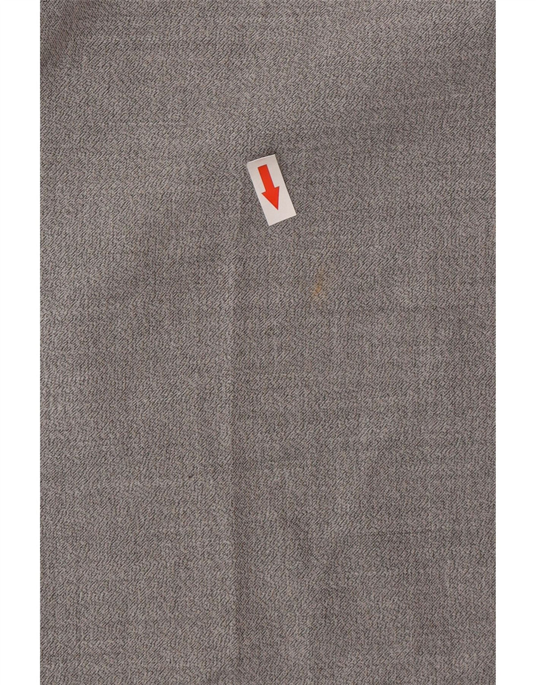 Zara Pantalón de traje ajustado para hombre EU 46 XL W36 L33 Poliéster gris