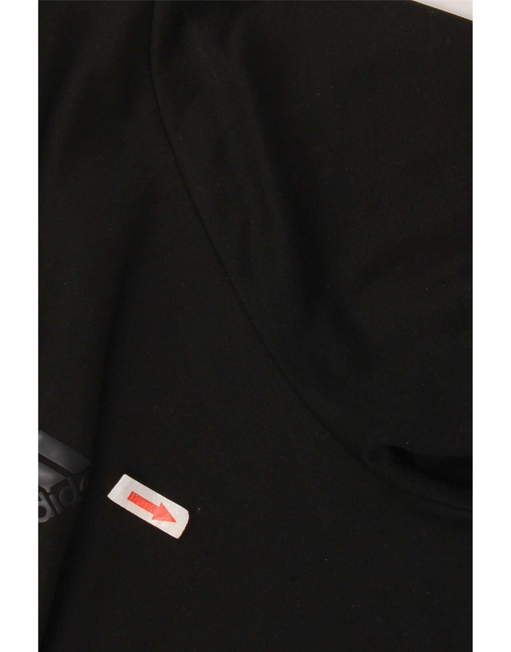 Polo Adidas Hombre Grande Negro