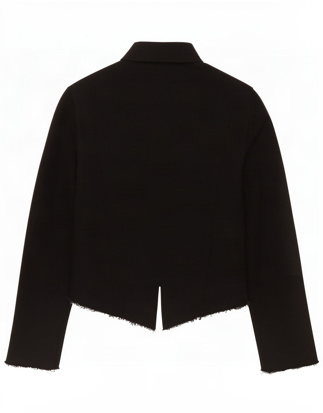 Zara Mujer Bolero Chaqueta Reino Unido 44 Grande Negro