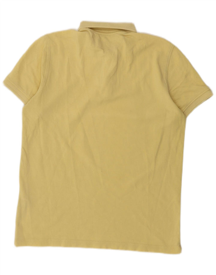 Polo Massimo Dutti Hombre Algodón Amarillo Medio