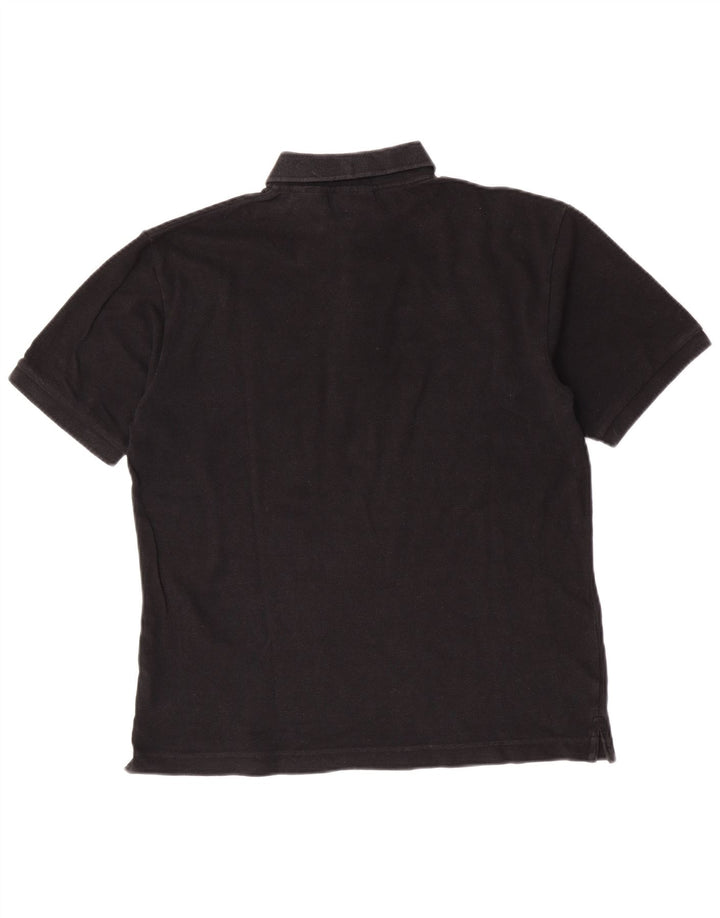 Polo Fila Hombre Negro Mediano