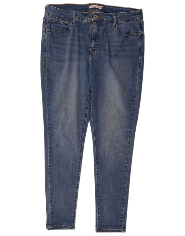 Levi's 310 Shaping Super Skinny Jeans para mujer US 22 3XL W42 L29 Algodón azul