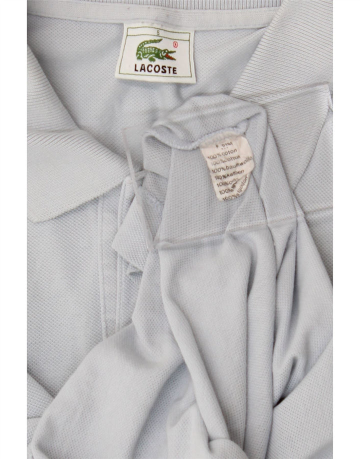Polo Lacoste para hombre talla 5 grande algodón gris