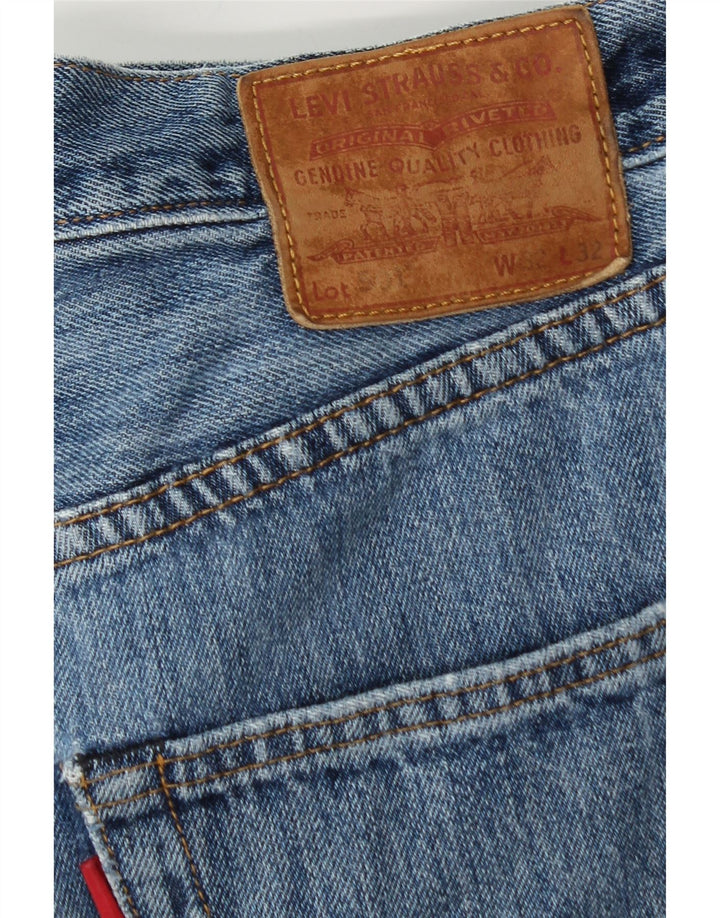 Levi's Hombre 501 Vaqueros Rectos W32 L32 Algodón Azul
