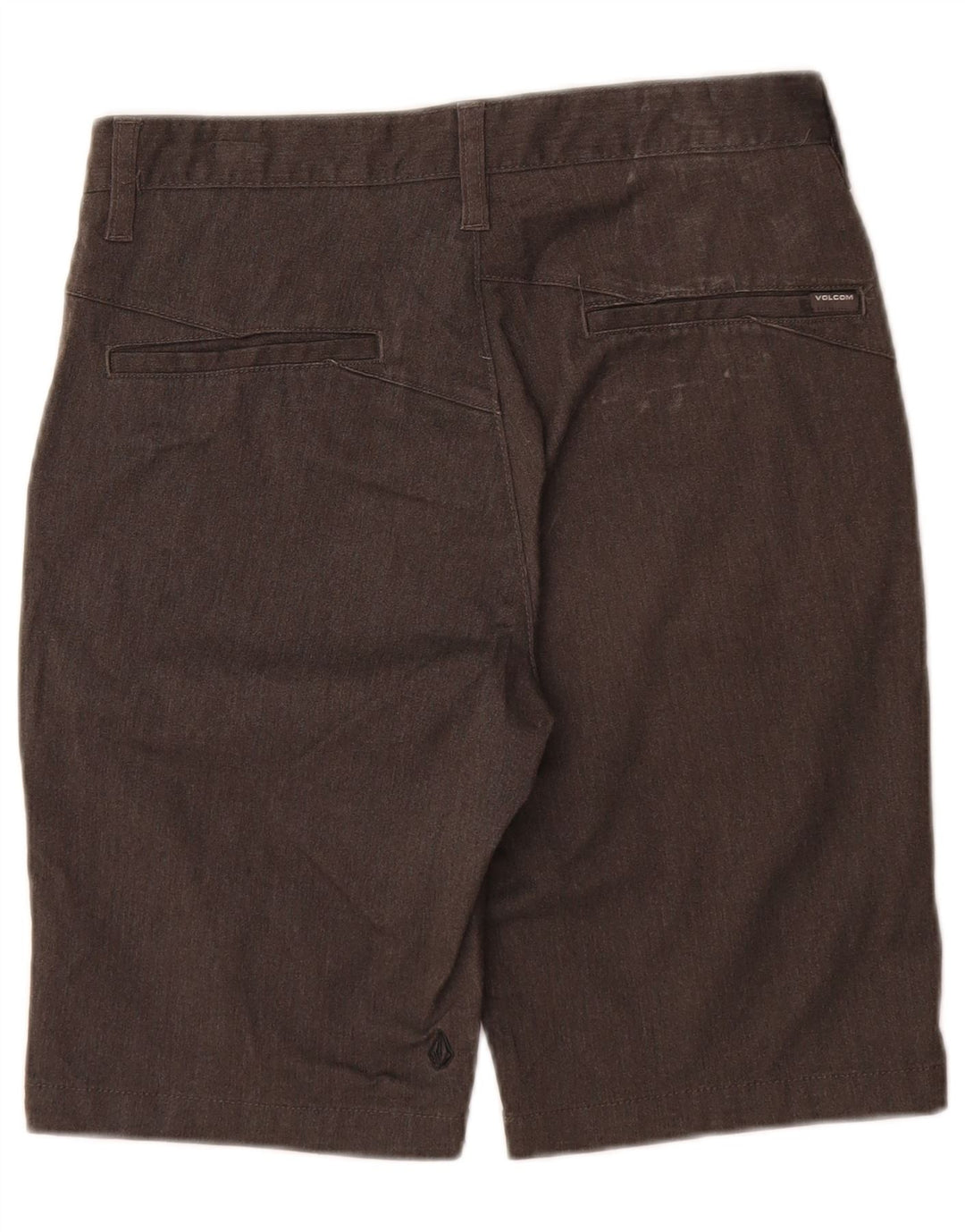 Pantalones cortos chinos Volcom para hombre W28 Small Grey Cotton