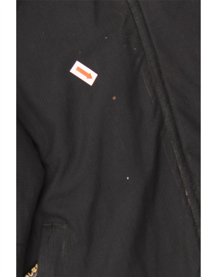 SUPERDRY Chaqueta cortavientos con capucha para hombre Windcheater UK 38 Medium Black