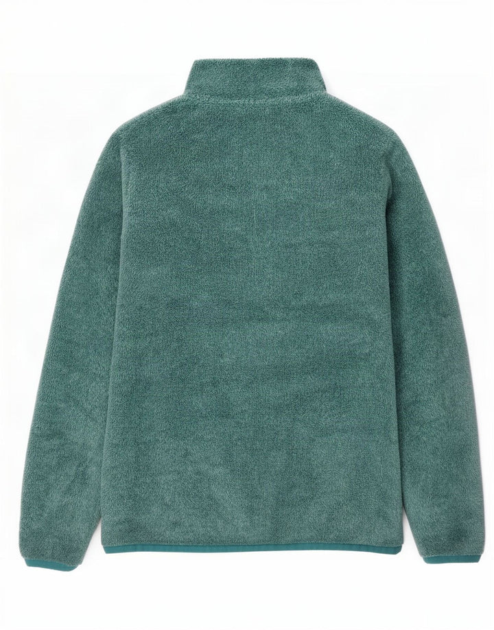 Weird Fish Chaqueta polar para mujer UK 10 Small Verde Poliéster