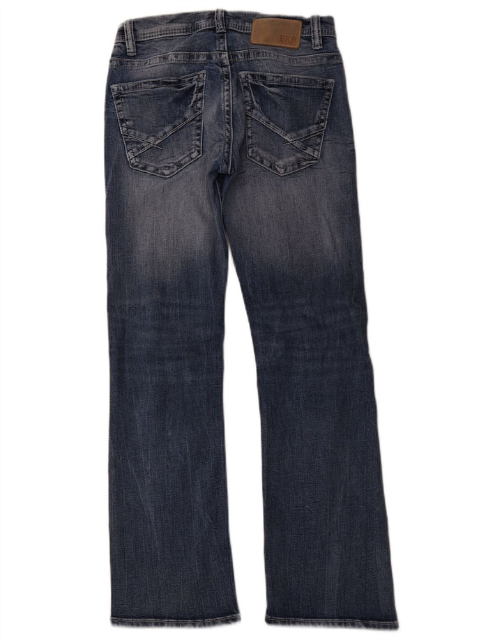 BKE Vaqueros Aiden Bootcut para mujer W28 L30 Algodón azul marino