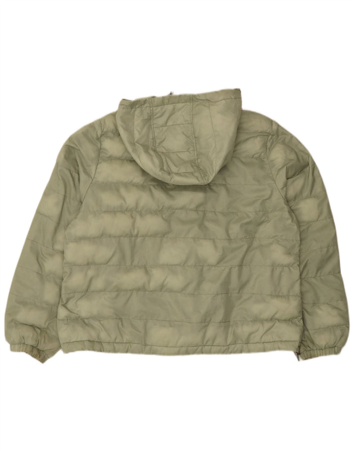 Levi's Chaqueta acolchada con capucha para mujer ES 40 XL Poliéster verde