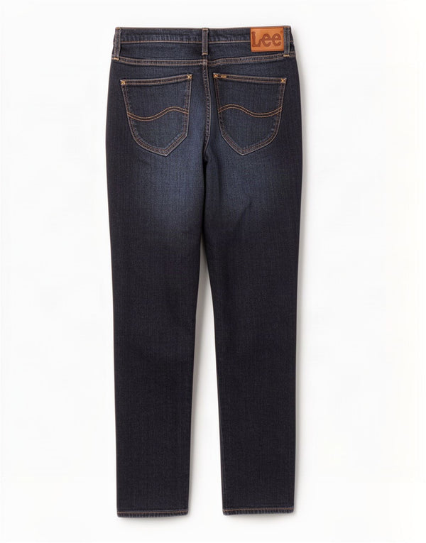 Vaqueros Lee Austin Tapered para Hombre W34 L32 Algodón Azul Marino