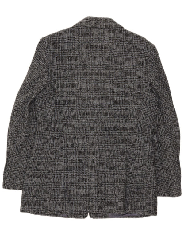 Marks & Spencer Chaqueta Blazer de Corte Estándar para Mujer UK 44 Gris Medio