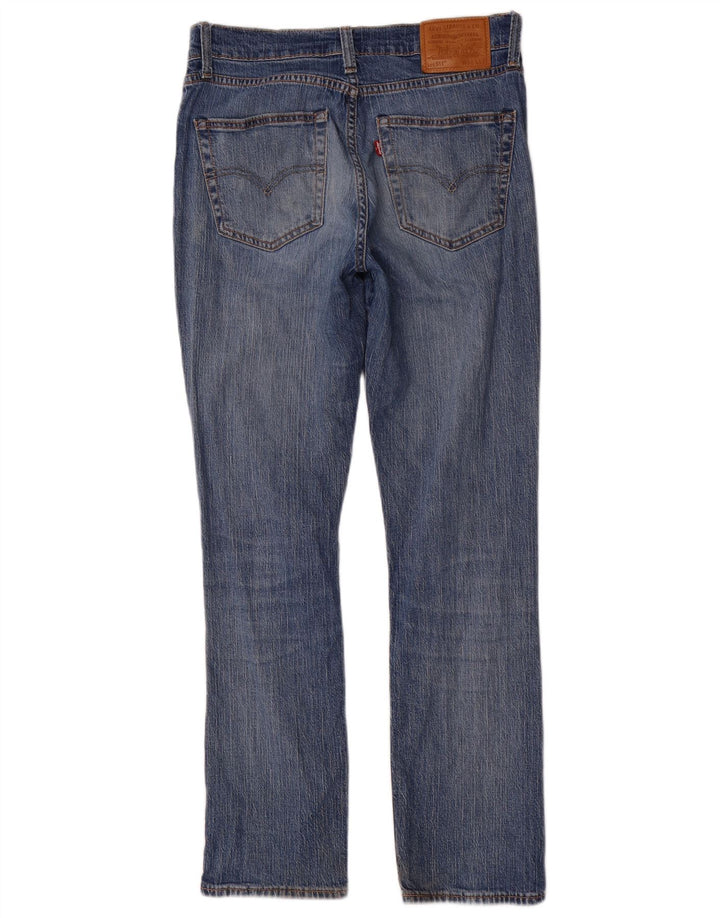 Levi's Hombre 511 Vaqueros Slim Desgastados W32 L32 Algodón Azul
