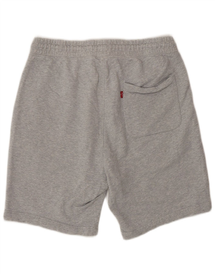 Levi's Pantalones cortos casuales para hombre pequeños W29 algodón gris