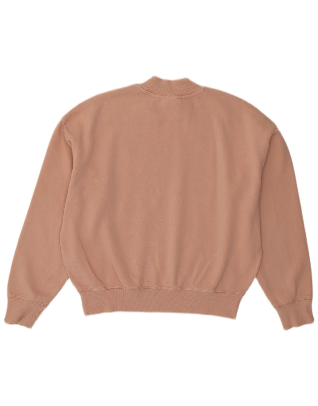 Champion Sudadera Corta De Gran Tamaño para Mujer UK 44 Algodón Rosa Medio