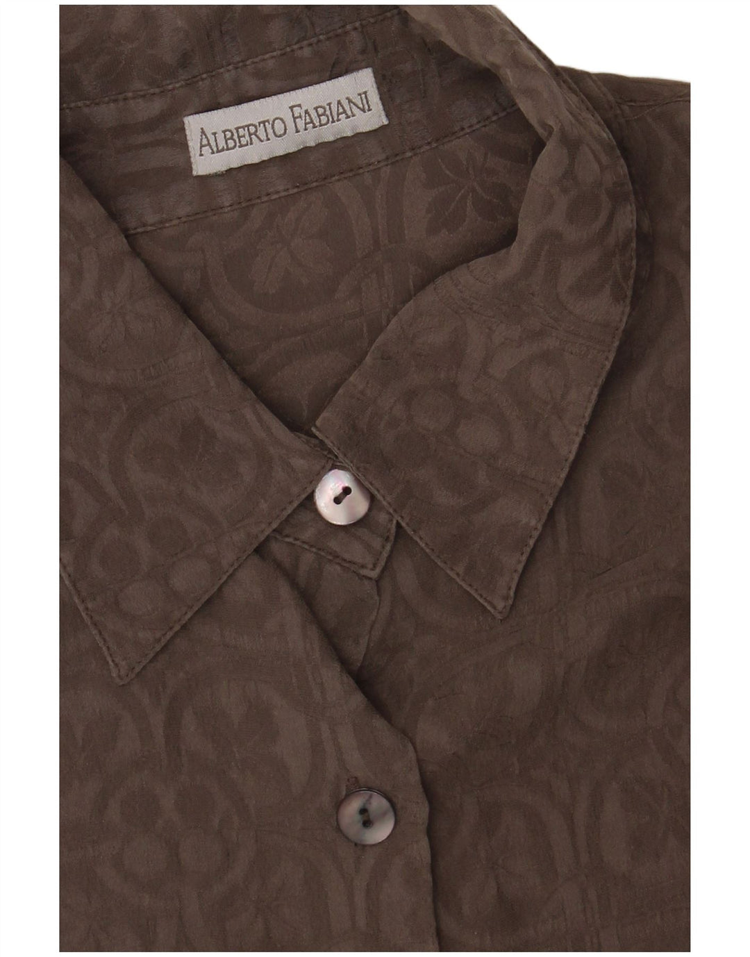 Alberto Fabiani Camisa para mujer Reino Unido 44 Grande Gris Floral