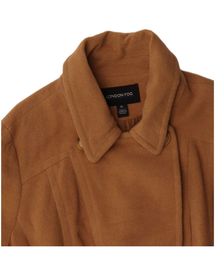 LONDON FOG Chaquetón para Mujer UK 40 XL Marrón