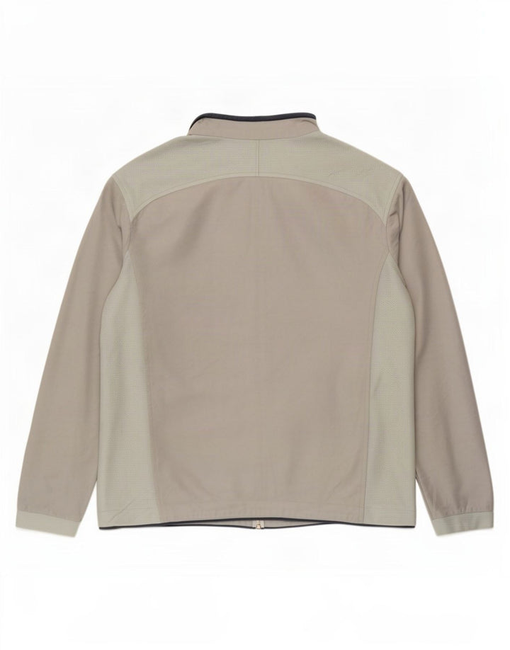 Brugi Chaqueta De Chándal Para Hombre IT 50 Gris Medio Poliéster Color Block