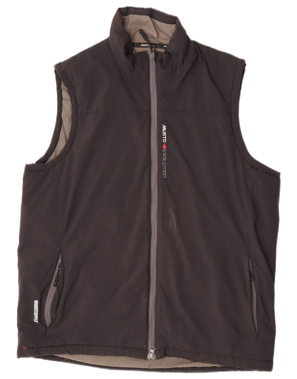 Musto Chaleco acolchado para hombre UK 42 XL Poliamida negra