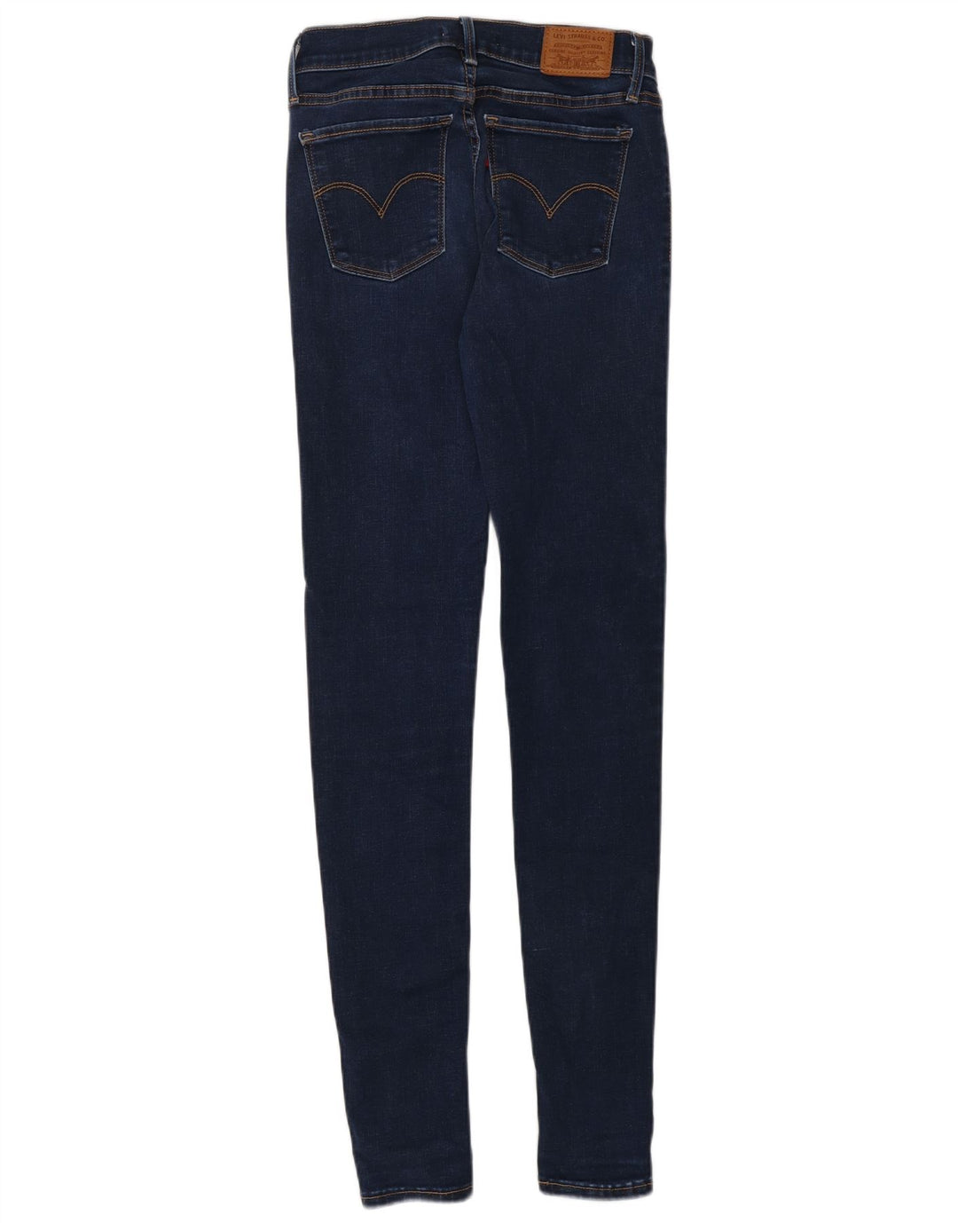 LEVI'S Vaqueros súper ajustados 710 para mujer W26 L32 Algodón azul marino