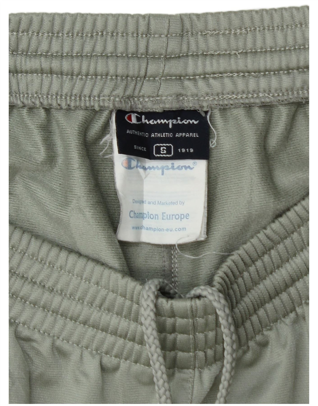 CHAMPION Pantalón Chándal Hombre Small Verde Poliéster