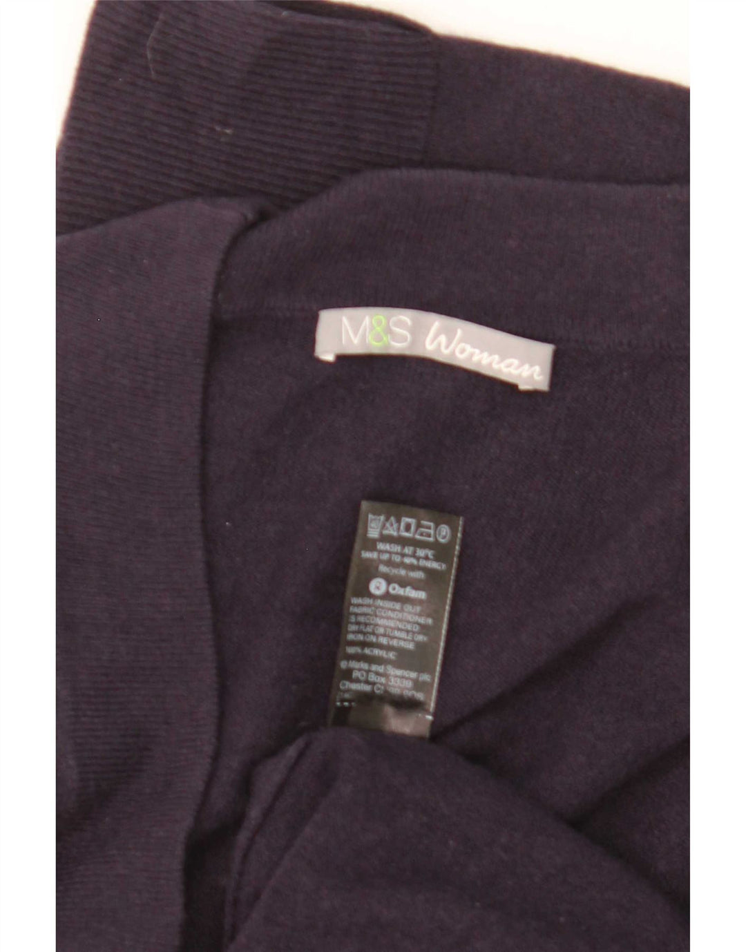 Marks & Spencer - Cárdigan largo para mujer, talla 40, tamaño mediano, azul marino