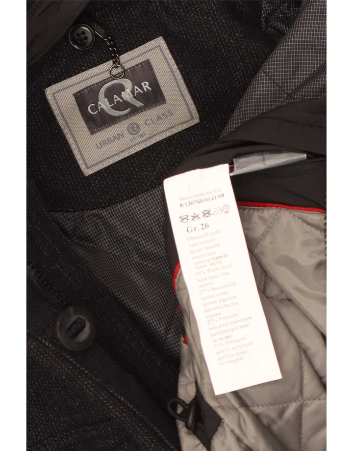 Calamar Chaqueta utilitaria para hombre UK 42 XL Lana gris